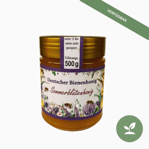 Honig Sommerblüte Einzelglas Jena Umgebung Landimkerei Hölbig